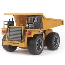 Huina 1:18 Dump Truck With Radio, Battery And Charger - Sfmhn1540 1