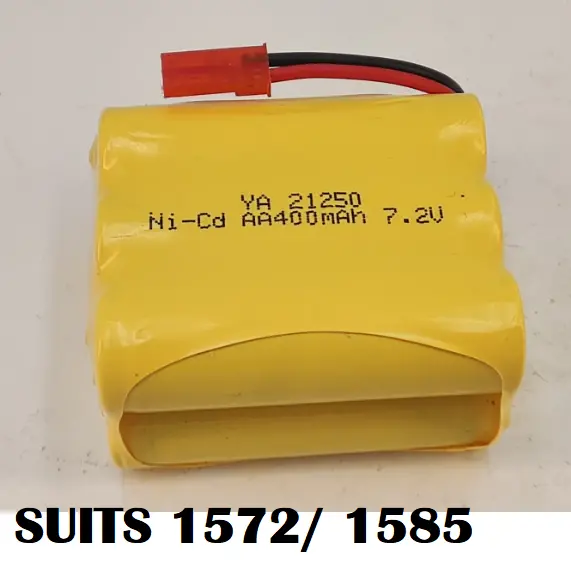 Huina 400Mah 7.2V Nicad Battery Red Jst Suit 1572 - Sfmhn1572-Bat 1