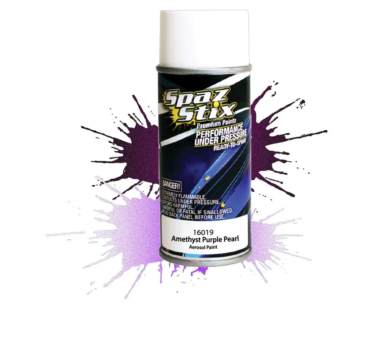 Spaz Stix Amethyst Purple Pearl Spray Paint 3.5Oz - Szx16019 1