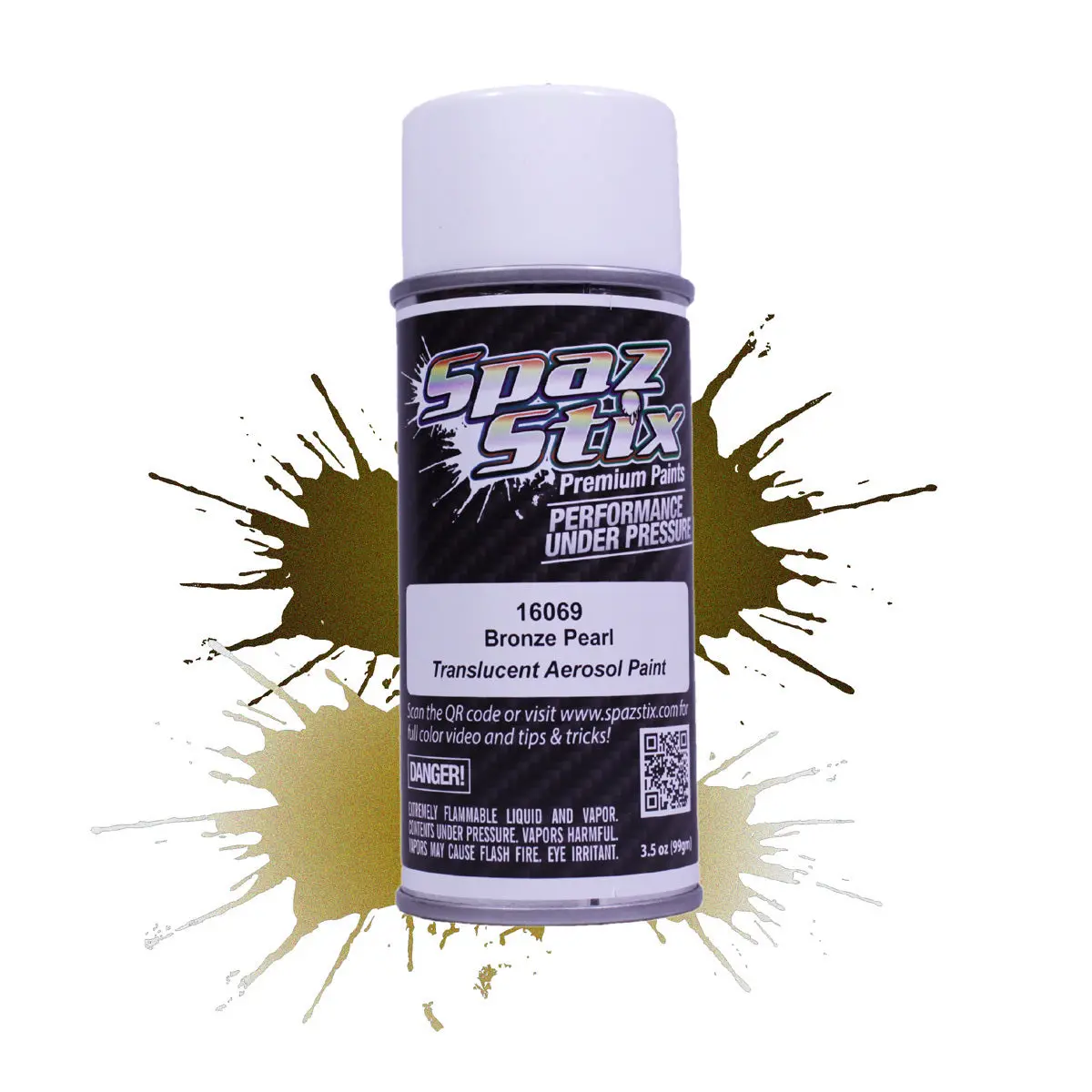 Spaz Stix Bronze Pearl Spray Paint 3.5Oz - Szx16069 1