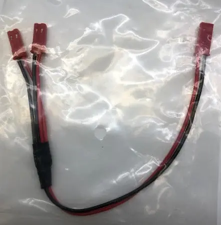 Venom Red Jst Y-Harness 1 Male To 2 Males - Ven-1672 1