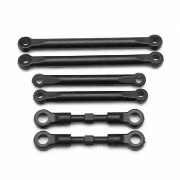 Hbx Fr/Rr Upper Links & Steering Links Suit Hailstorm/ Blaster/ Gallop - Hbx-18011 1