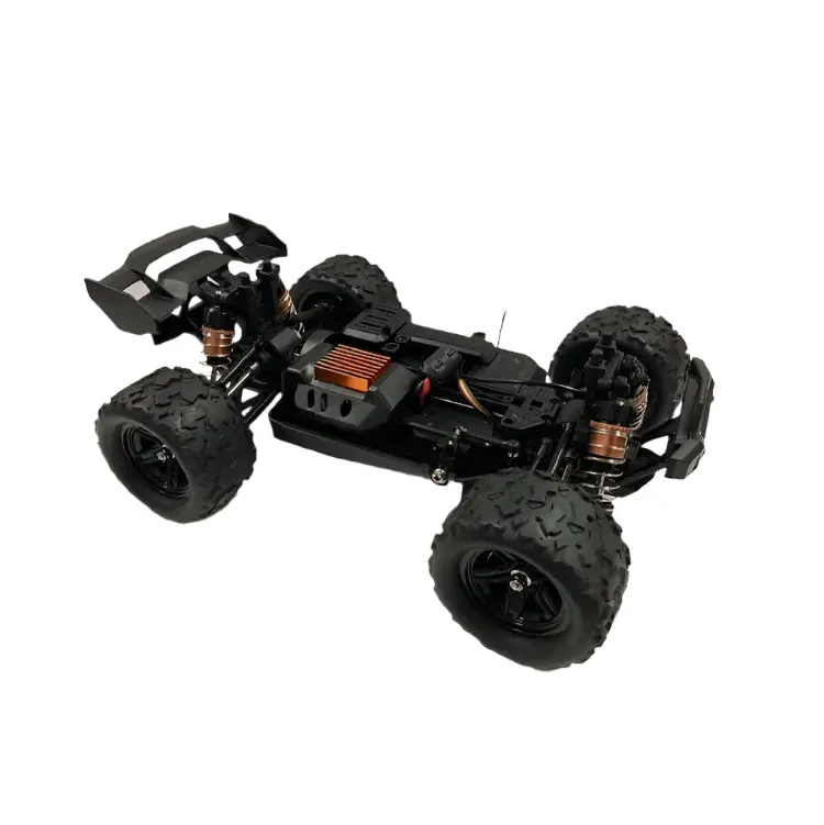 Hurricane 1:18 4Wd Stadium Truck Yellow/Blue/Red W/ 2.4Ghz Radio, Battery And Charger - Trc-18324 2