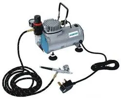 Hseng Airbrush + Compressor Package W/ Hs-30 Airbrush & Hose - Hs-As18k-2 1