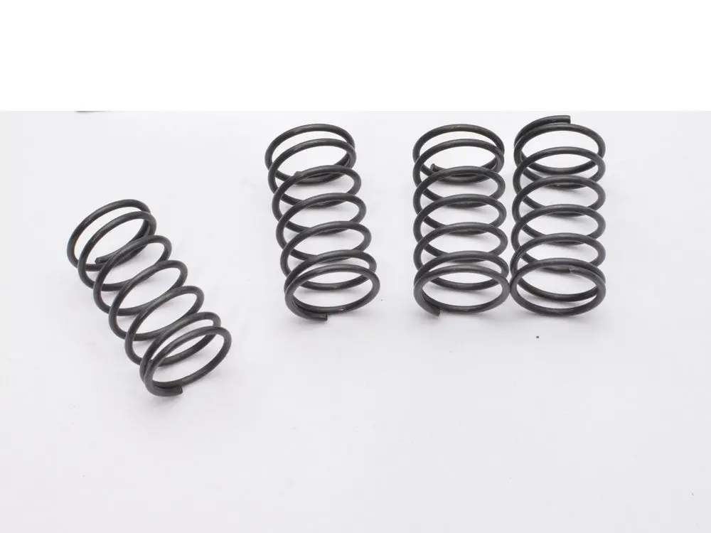 Hobao Hyper 10 Touring Car Shock Spring Set 7T Med Black 4Pcs - Hb-224219 1
