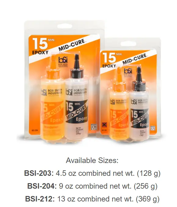 Bsi Medium Cure 15Min Epoxy 128G - Bsi203 1
