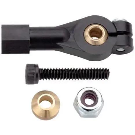 Dubro 4-40 E/Z Adjust Ball Link For 4-40 Rod 2Pcs - Dbr2141 1