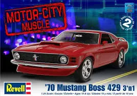Revell 70 Mustang Boss 429 3In1 1:25 - 2149 1