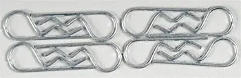 Dubro Large Body Clips 8Pcs - Dbr2257 1