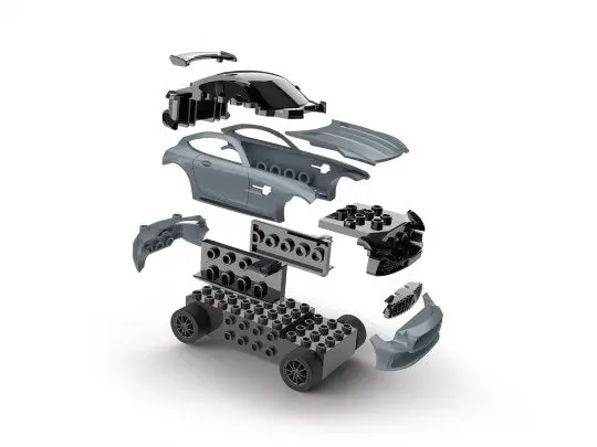 Revell Mercedes Amg Gtr Grey Build N Race 1:43 - 23152 2