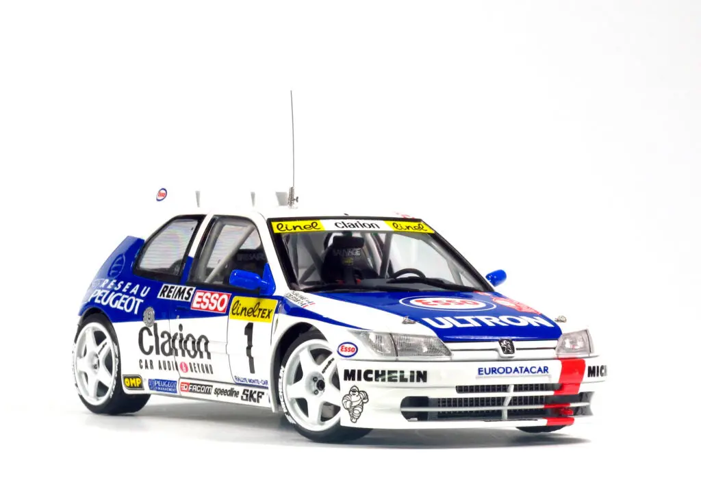 Nunu Peugeot 306 Maxi 1996 Monte Carlo 1:24 - Nu-24009 2