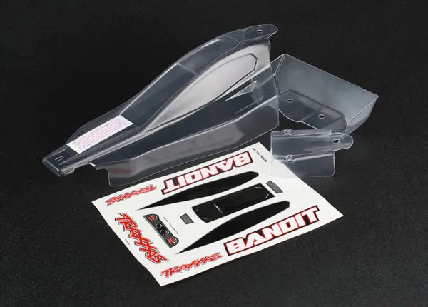 Traxxas Clear Body Shell Suit Bandit - 2417 1