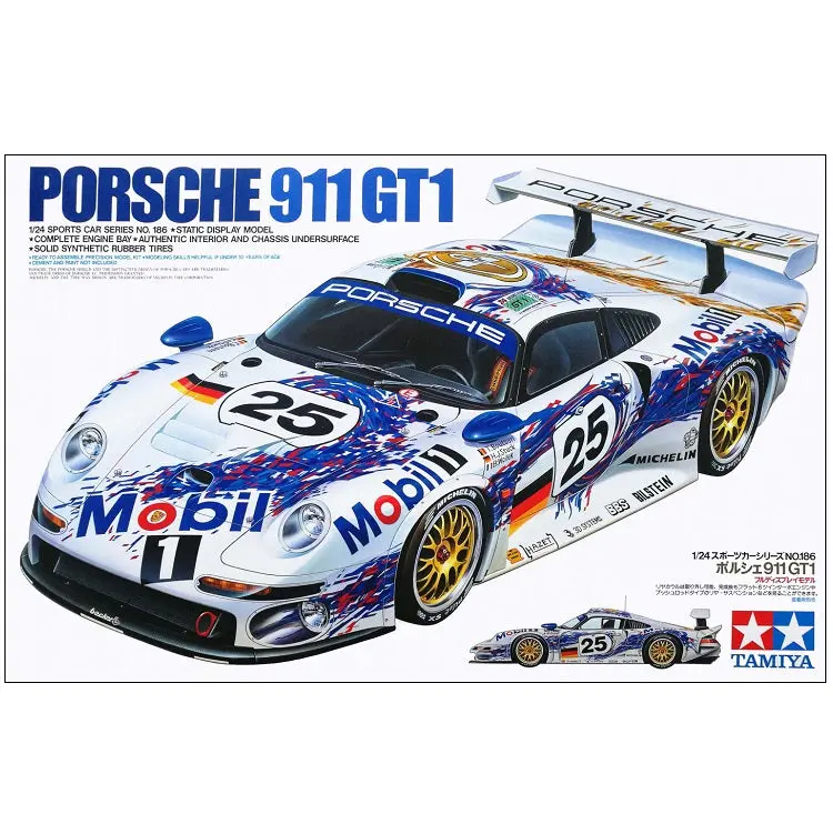 Tamiya Mobil.1 Porsche 911 Gt1 1:24 - 24186 1