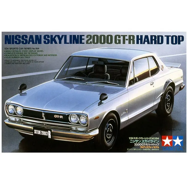 Tamiya Nissan Skyline 2000 Gt-R Hard Top 1:24 - 24194 1