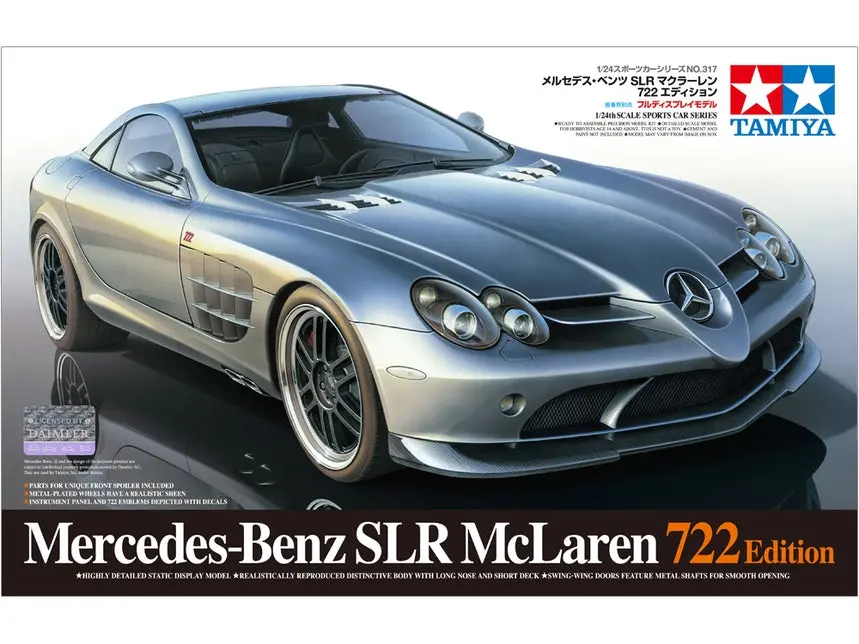 Tamiya Mercedes Slr Mclaren 722 Edition 1:24 - 24317 1