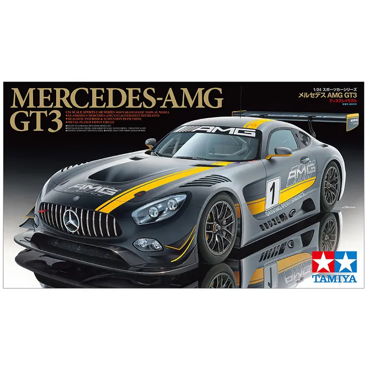 Tamiya Mercedes Amg Gt3 1:24 - 24345 1