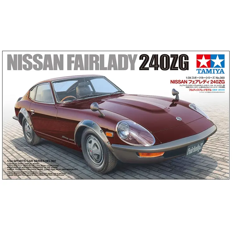 Tamiya Nissan Fairlady 240Zg 1:24 - 24360 1