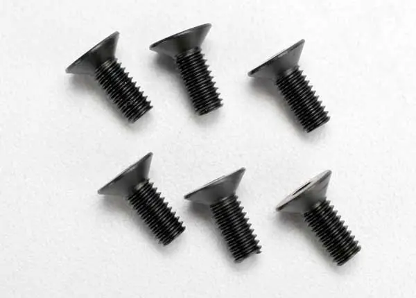 Traxxas 4X10mm Hex Drive Countersunk Head Screws 6Pcs - 2535 1
