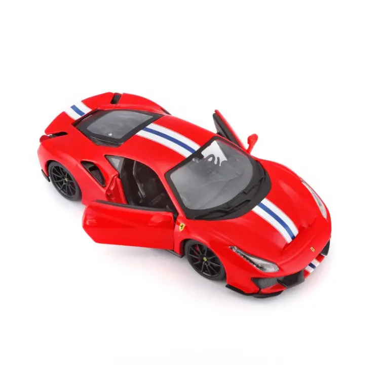 Bburago 2018 Ferrari 488 Pista Racing Red 1:24 - 26026Red 2