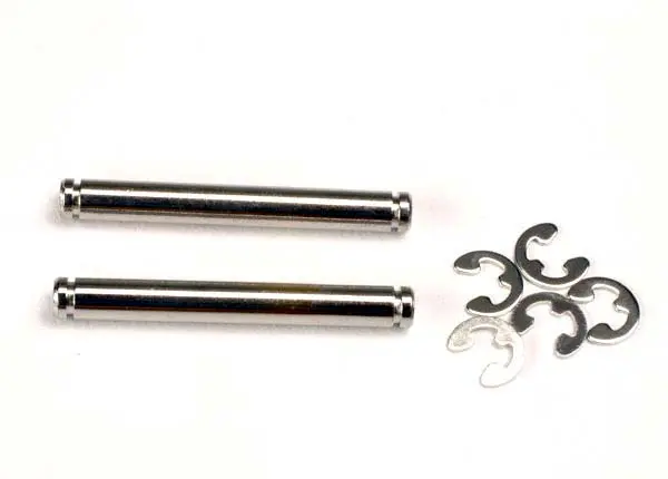 Traxxas 3X26mm Kingpins W/ E-Clips Suit Nitro Rustler/ Stampede/ Sport - 2636 1