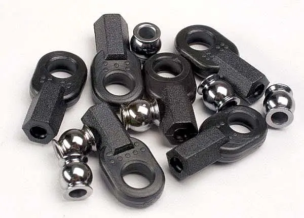 Traxxas Rod Ends Long W/ Pivot Balls 6Pcs/Ea - 2742 1