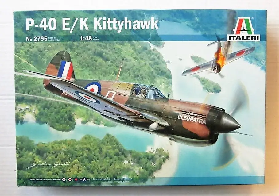 Italeri P-40 E/K Kittyhawk With Australian Decals 1:48 - 2795S 1