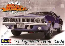 Revell 1971 Hemi Cuda Hardtop 1:25 - 12943 1