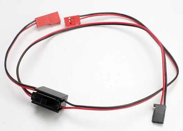 Traxxas On/Off Switch W/ Rx Charging Plug - 3038 1