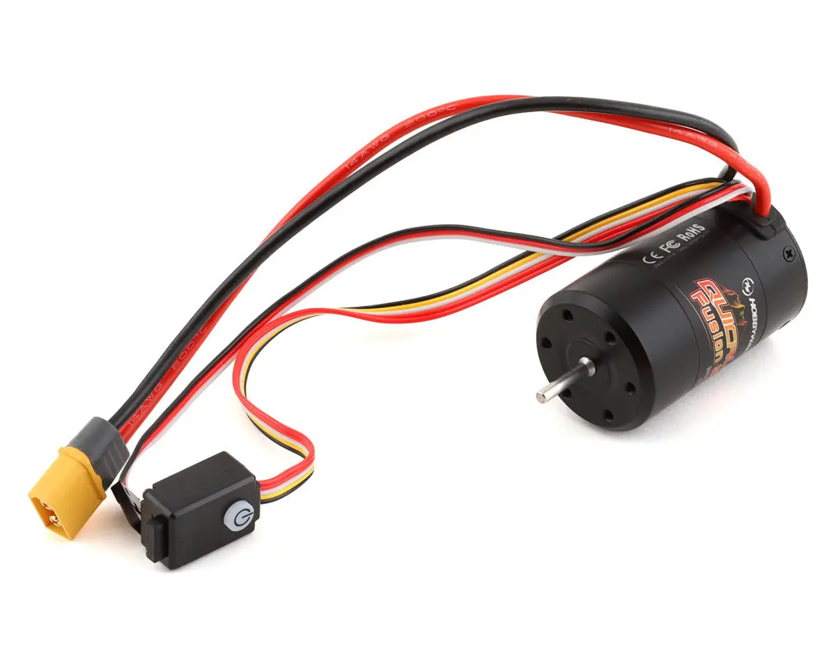Hobbywing Quicrun 1200Kv Fusion Se 2-In-1 540 Brushless Crawler Motor And 40A Esc - Hw30404318 1