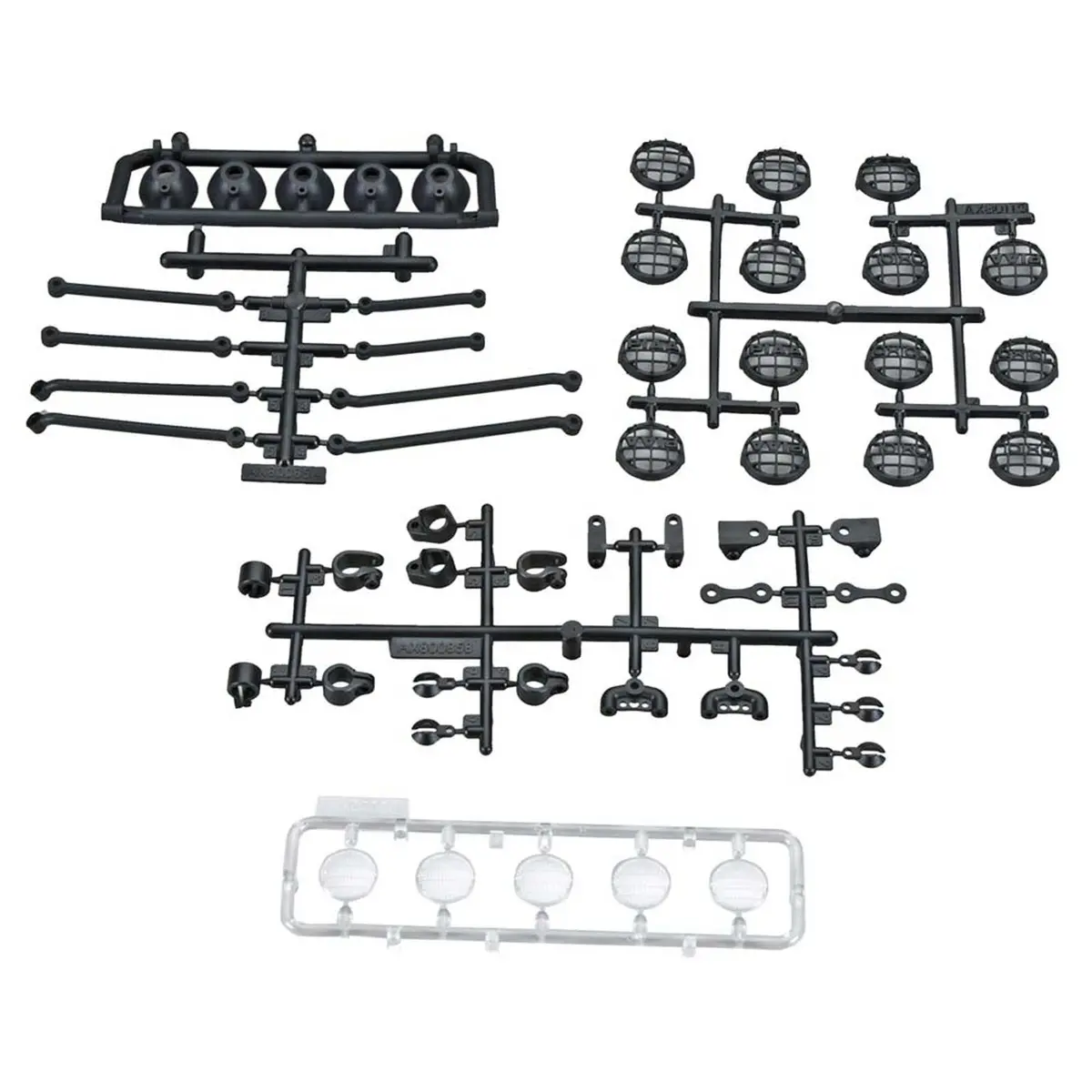 Axial Universal 5 Bucket Light Bar Set Ax30709 - Axic3070 1