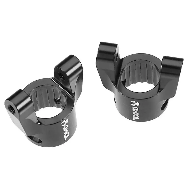 Axial C-Hub Carriers Black Aluminium Suit Xr10 2Pcs Ax30762 - Axic0762 1