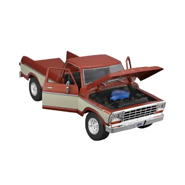 Maisto 1979 Ford F-150 Pickup Truck Bronze/Cream 1:18 - 31462Bro 2