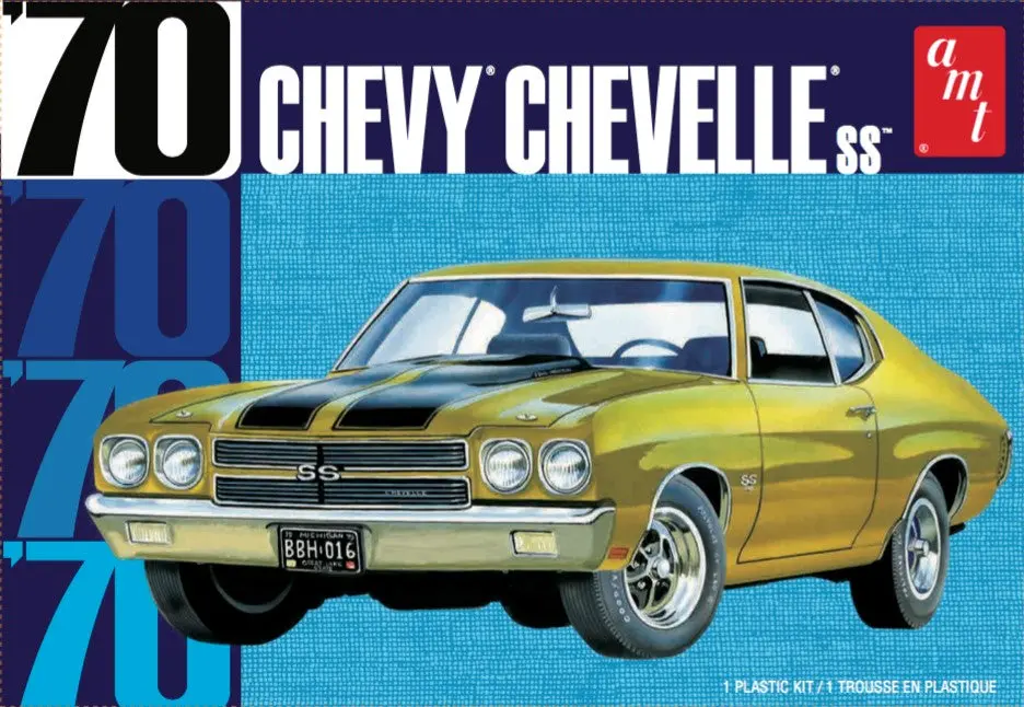 Amt 1970 Chevy Chevelle Ss 2T 1:25 - Amt1143 1