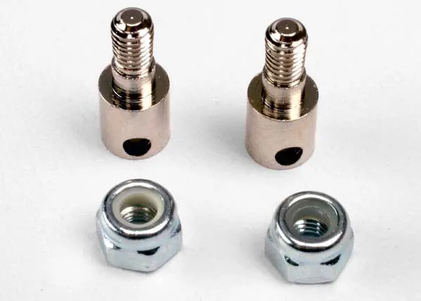 Traxxas Rod Guides W/ Nyloc Nuts 2Pcs/Ea - 3180 1
