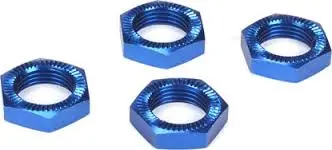 Losi 26Mm Blue Aluminium Wheel Nuts 5Ive-T 4Pcs - Losb3227 1