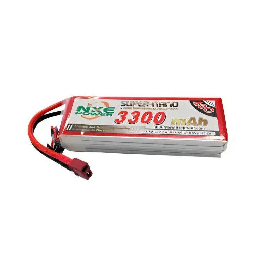 Nxe 3300Mah 14.8V 40C Lipo Battery Sc Deans - 3300Sc404sdean 1