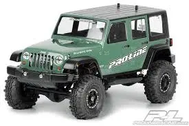 Proline Jeep Wrangler Unlimited Rubicon Clear Body Suit 12.3In Crawlers - Pr3336-00 2