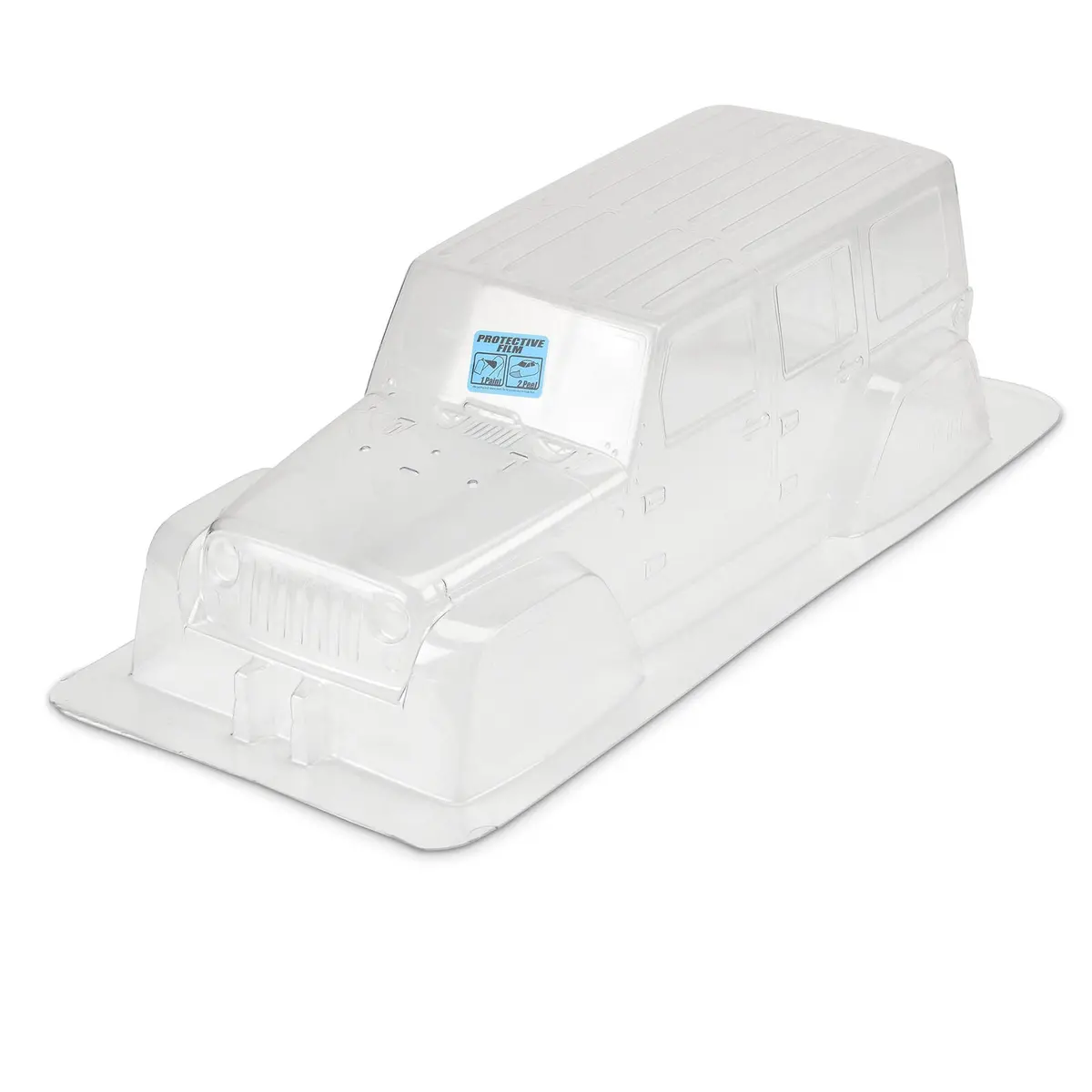 Proline Jeep Wrangler Unlimited Rubicon Clear Body Suit 12.3In Crawlers - Pr3336-00 1