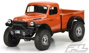 Proline 1946 Dodge Power Wagon Clear Body 12.3In Crawlers - Pro349900 2
