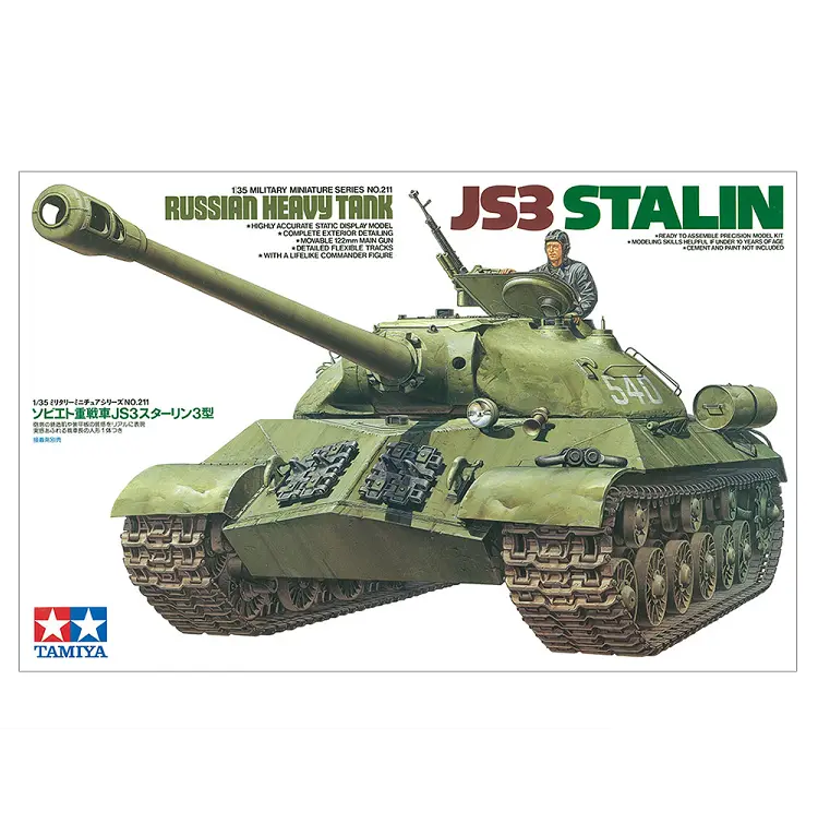 Tamiya Russian Heavy Tank Js3 Stalin 1:35 - 35211 1