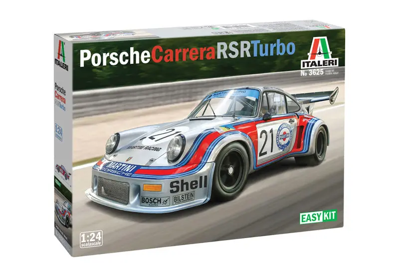 Italeri Porsche Carrera Rsr Turbo Easy Kit 1:24 - 3625S 1