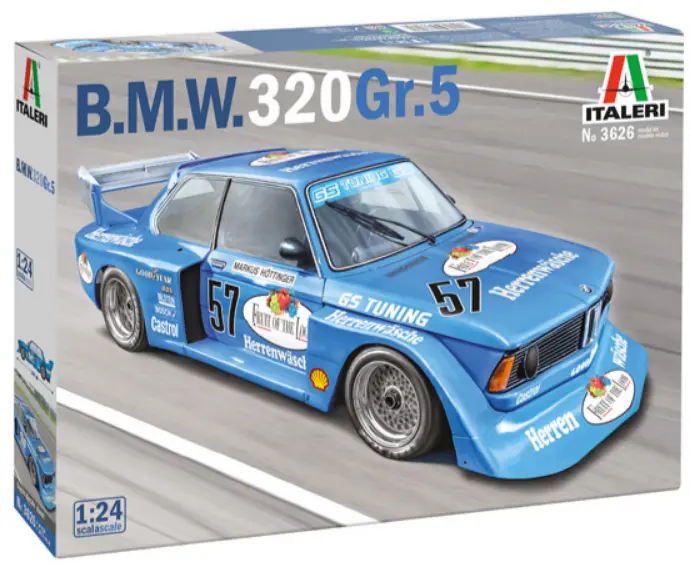 Italeri Bmw 320 Group 5 1:24 - 3626S 1