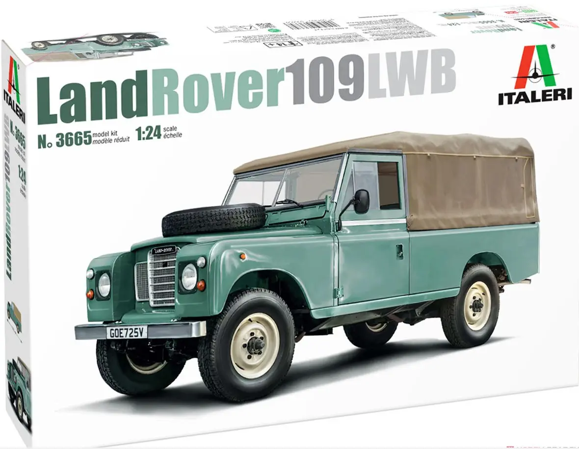 Italeri Land Rover 109 Lwb 1:24 - 3665S 1