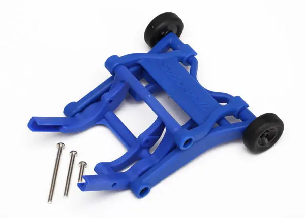 Traxxas Complete Wheelie Bar Assembly Blue - 3678X 1