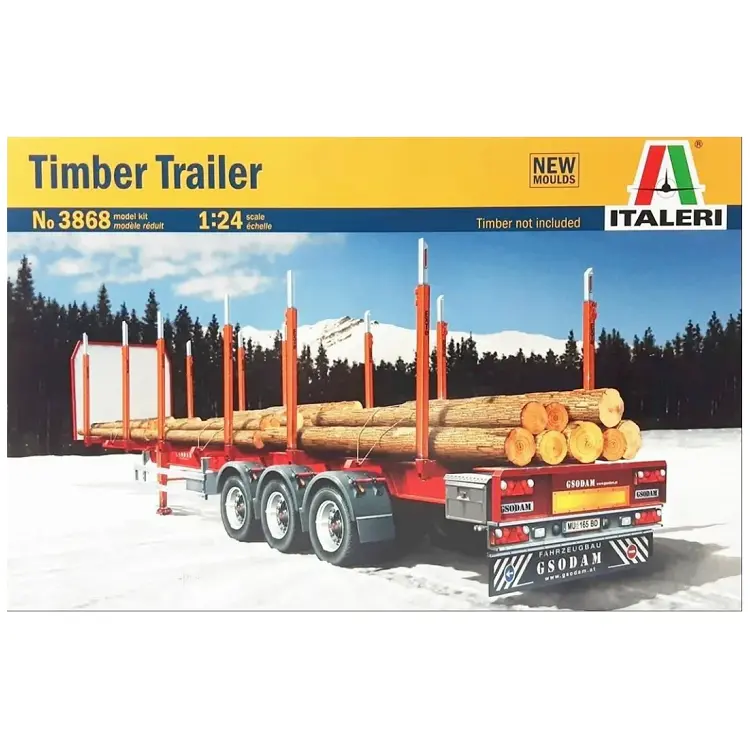 Italeri Timber Trailer 1:24 - 3868S 1