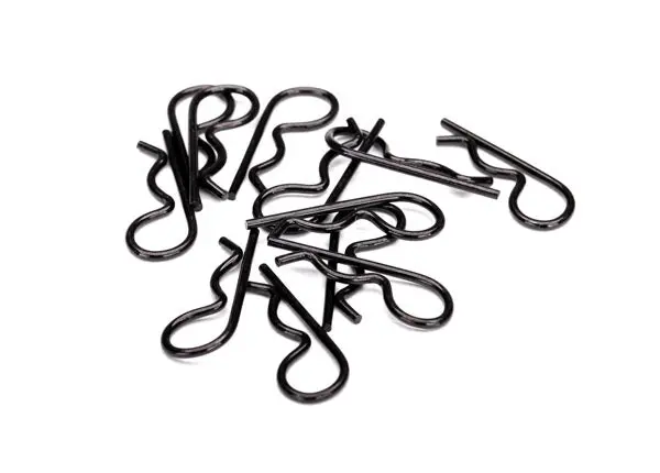 Traxxas Hd Body Clips Black 12Pcs - 3934A 1