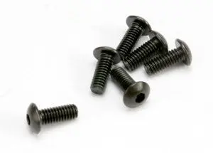 Traxxas 4X10mm Hex Drive Button Head Screws 6Pcs - 3936 1