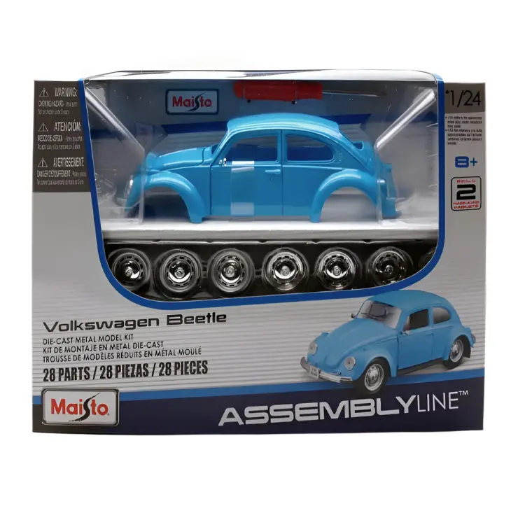 Maisto 1973 Volkswagen Beetle 1300 Assembly Line 1:24 - 39926 1