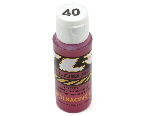 Losi 40Wt Silicone Shock Oil 2Oz - Tlr74010 1