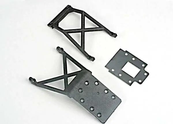Traxxas Front & Rear Skid Plates Suit Nitro Stampede - 4133 1